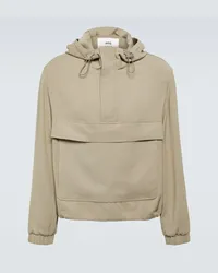 AMI Paris Jacke aus Twill Beige