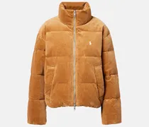 Daunenjacke aus Baumwoll-Cord