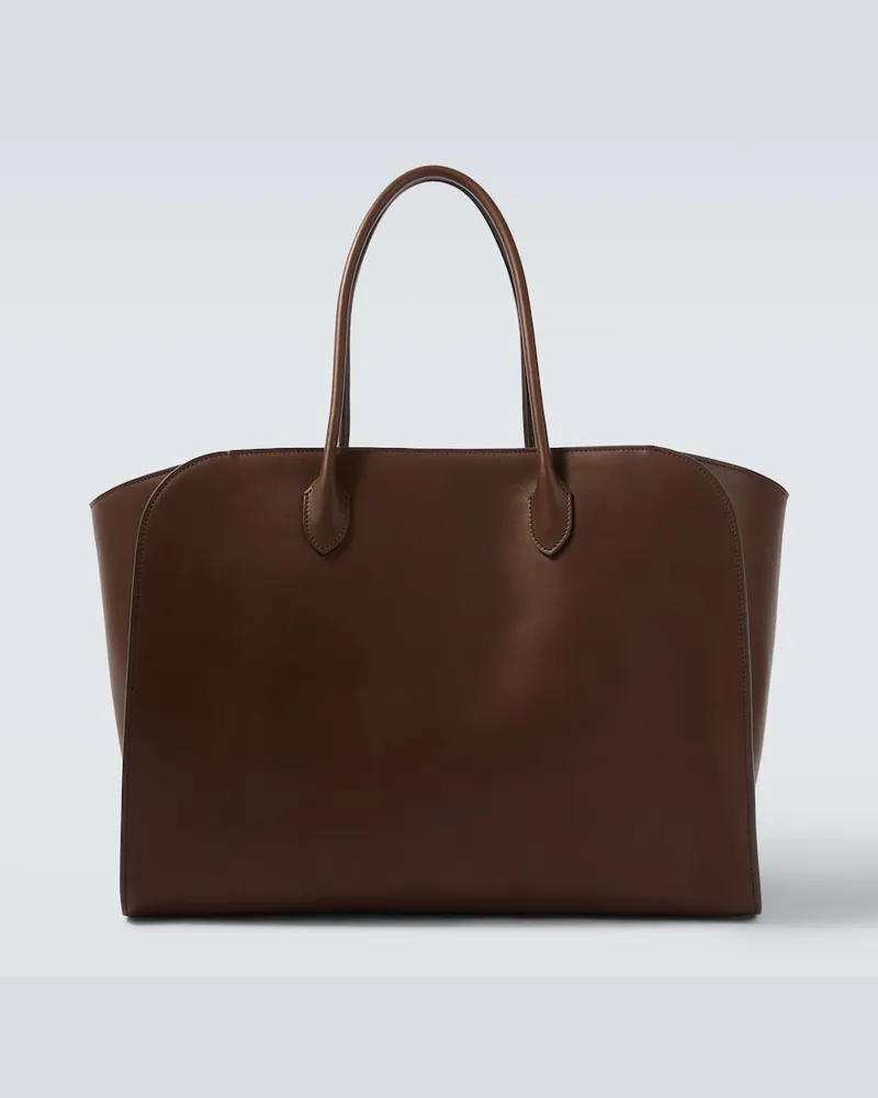 The Row Tote Bag Marlo 17 aus Leder Braun
