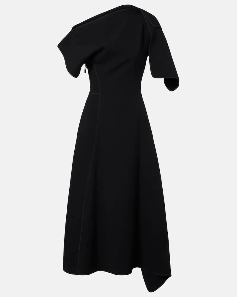 Maticevski Midikleid Diadem Schwarz