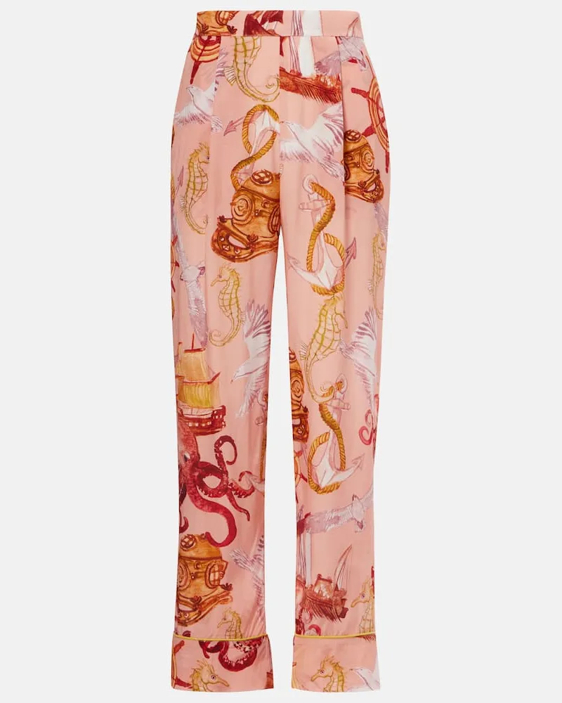 FARM Rio Gerade Hose Nautical Wonder Rosa