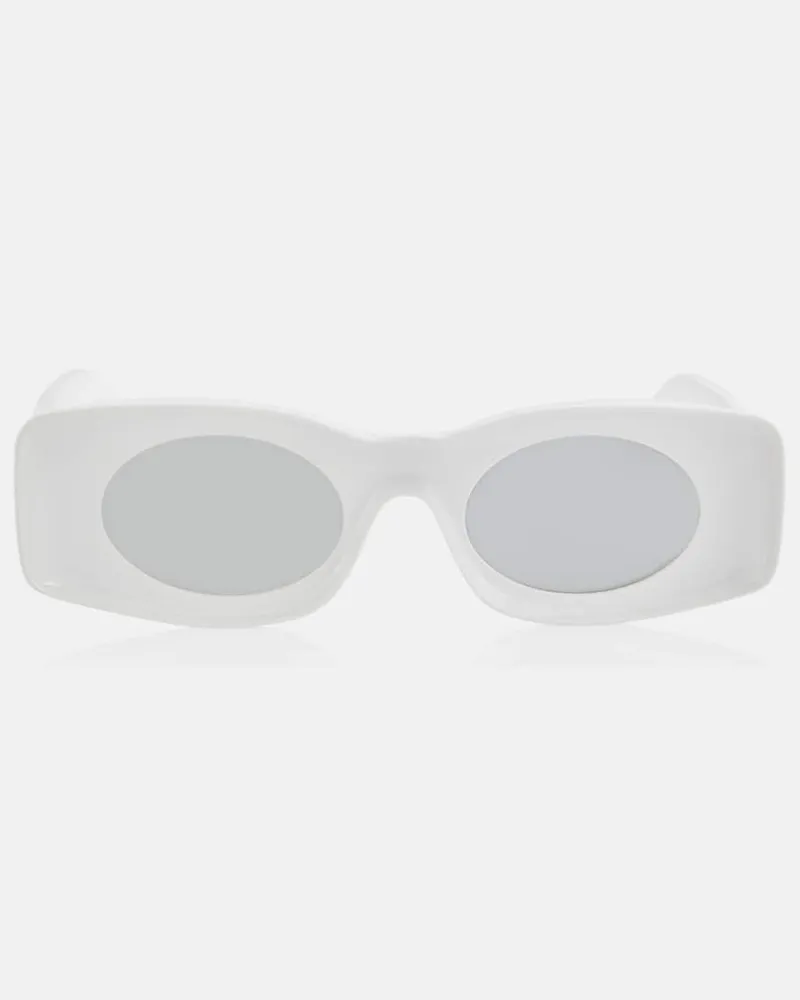 Loewe Paula's Ibiza Eckige Sonnenbrille Weiß