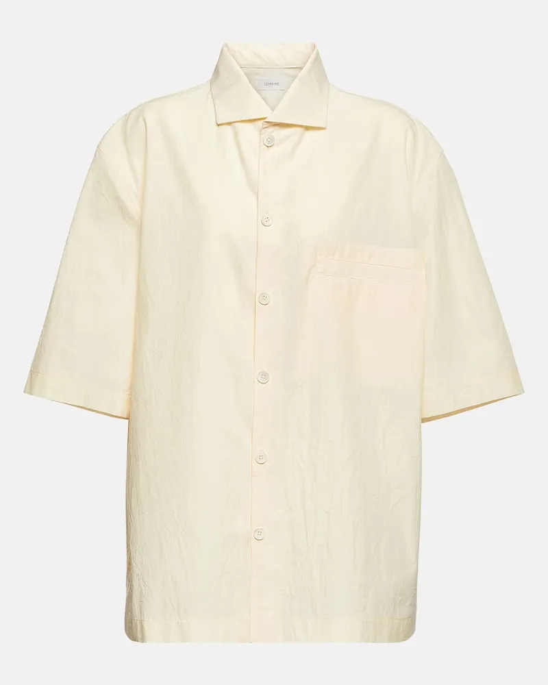 Christophe Lemaire Oversize-Hemd aus Baumwolle Neutral