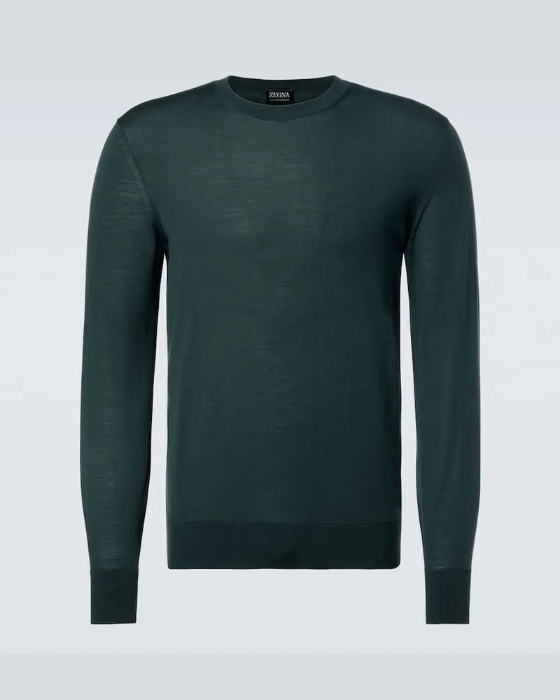 Ermenegildo Zegna Pullover aus Wolle Grün