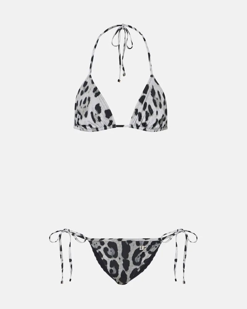 Dolce & Gabbana Bedruckter Bikini Multicolor