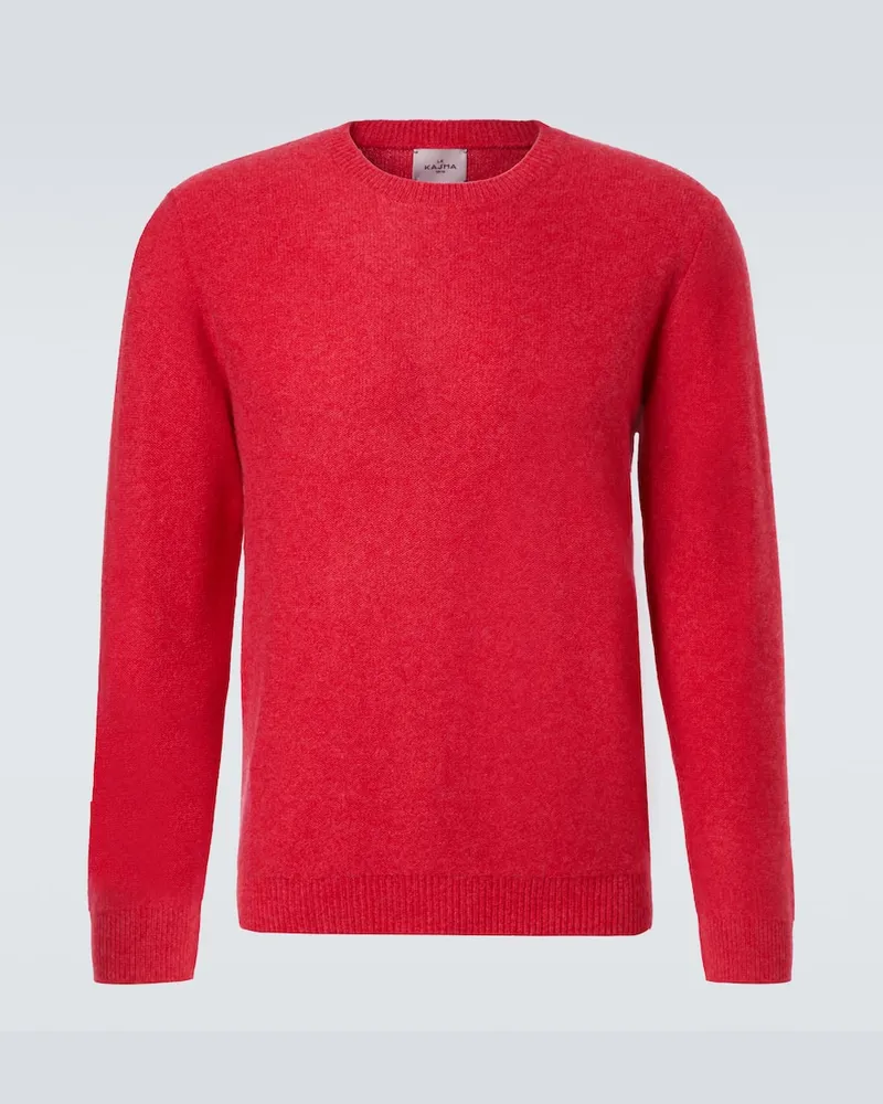 Le Kasha 1918 Pullover Toucques aus Kaschmir Rot