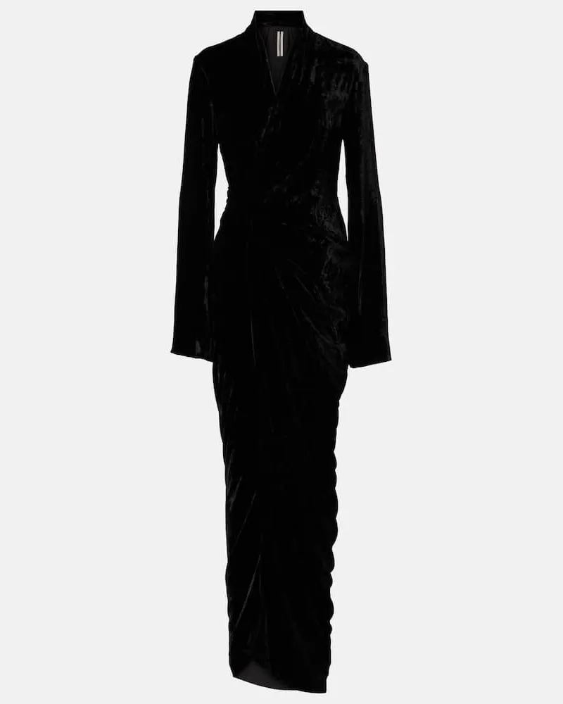 Rick Owens Robe Schwarz