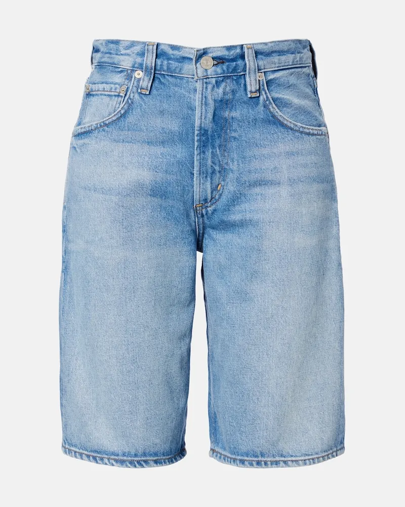 Citizens of humanity Shorts Court aus Denim Blau