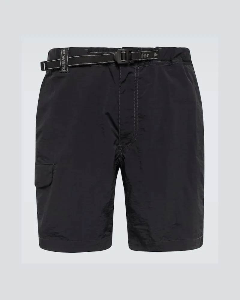 and wander Shorts NY Schwarz