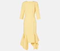 Midikleid aus einem Wollgemisch