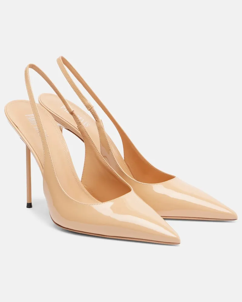 Paris Texas Slingback-Pumps Lidia 105 aus Lackleder Pink