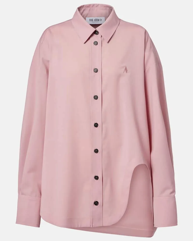 ATTICO Oversize-Hemd Diana Pink