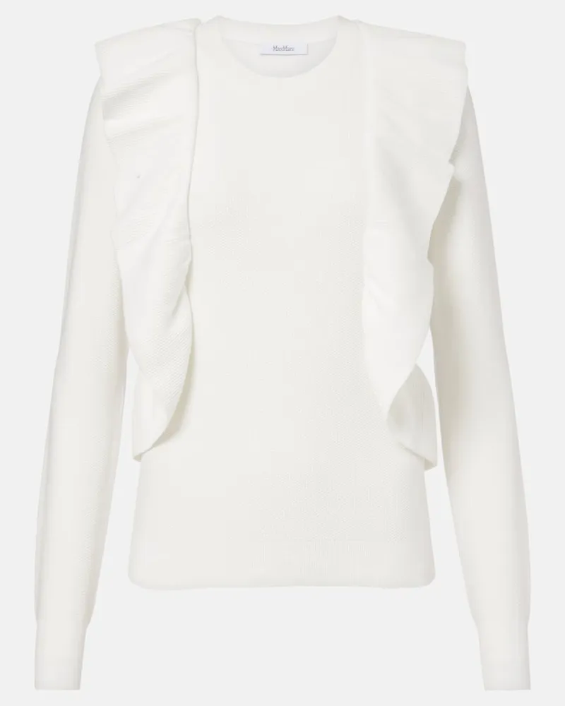 Max Mara Pullover Agenzia Weiß