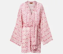 Cover-up aus Häkelstrick