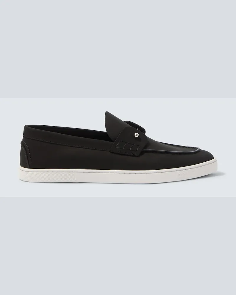 Christian Louboutin Loafers Chambeliboat aus Leder Schwarz