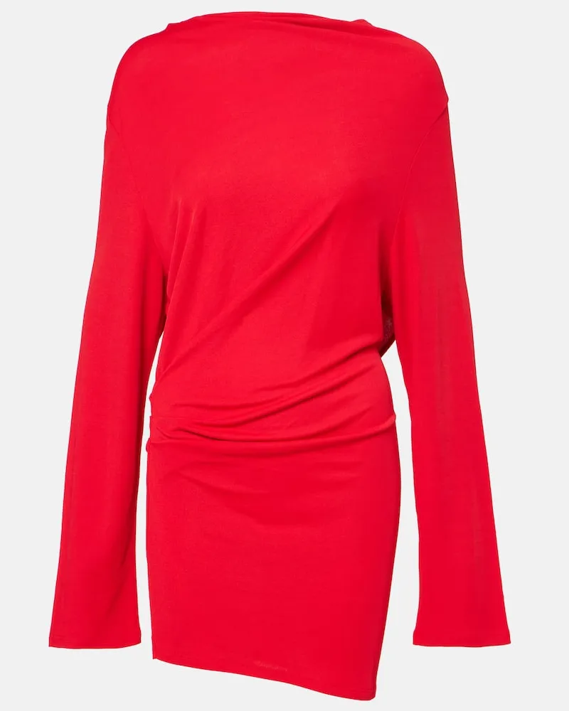 Jacquemus Minikleid La Croisière aus Jersey Rot