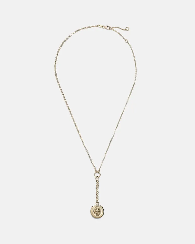 FOUNDRAE Halskette Strength aus 18kt Gelbgold mit Diamant Gold