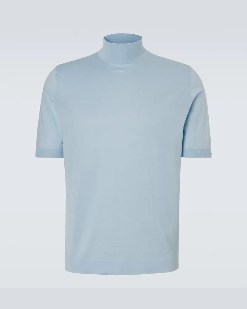 Prada Pullover aus Baumwolle Blau