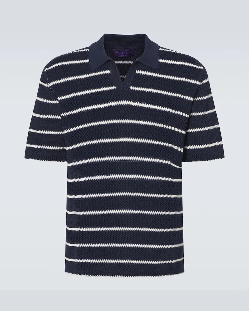 Ralph Lauren Polohemd aus Baumwolle Blau