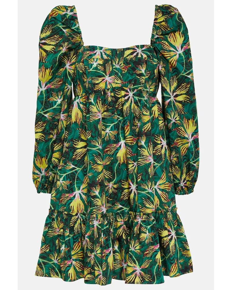 Ulla Johnson Minikleid Alita aus Baumwolle Multicolor