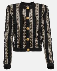 Balmain Cardigan aus einem Wollgemisch Multicolor