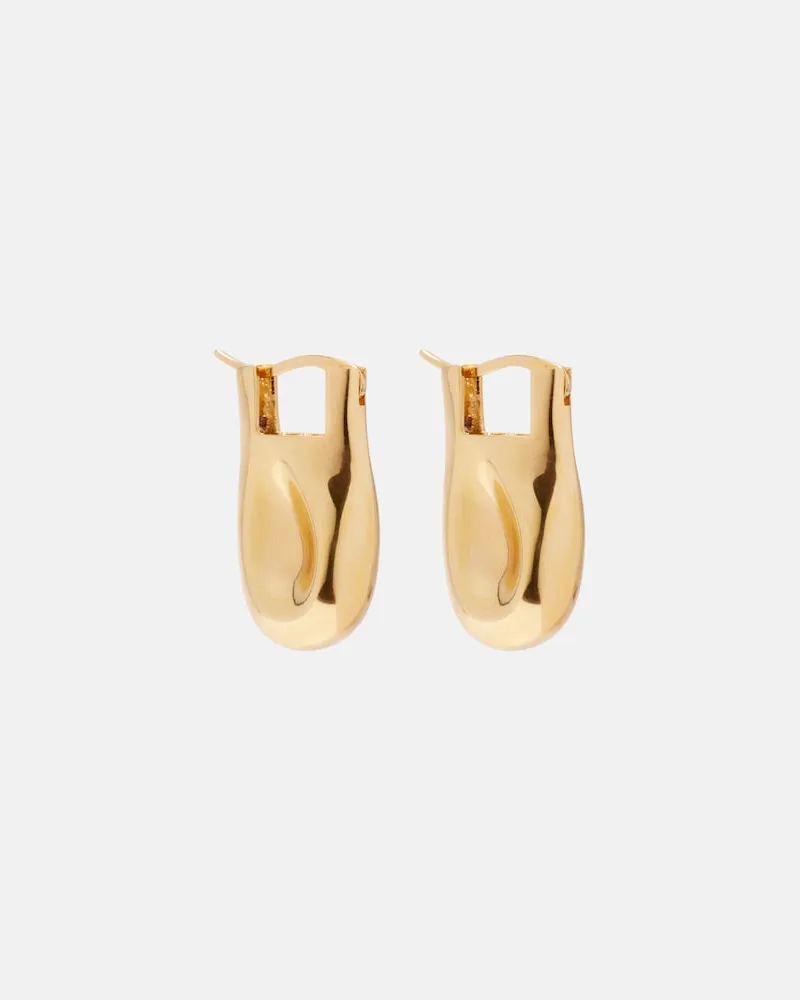 KHAITE Ohrringe Keefe, 18kt vergoldet Gold