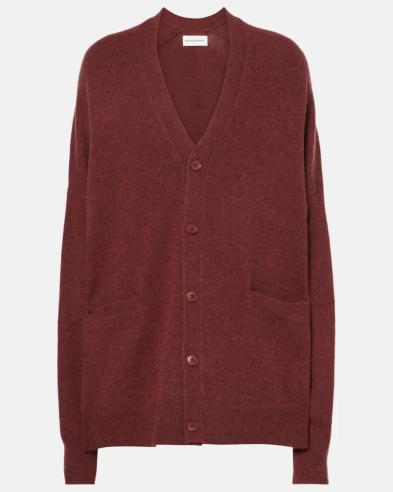 extreme cashmere Cardigan N°24 Tokio aus einem Kaschmirgemisch Rot