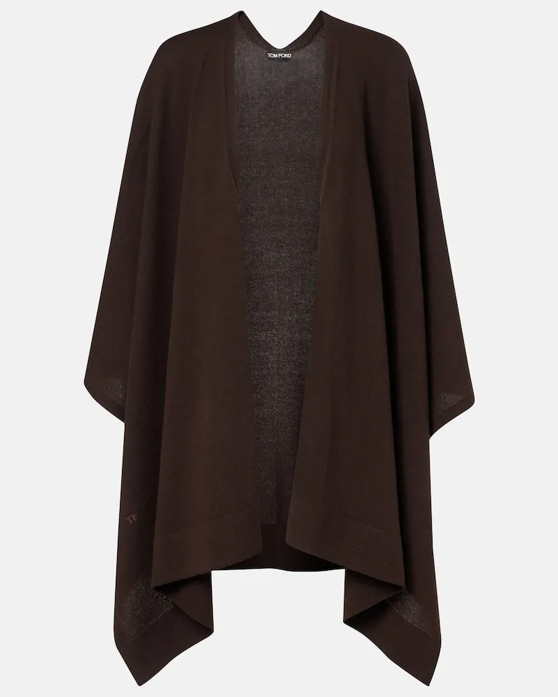 Tom Ford Jacke aus Kaschmir Braun