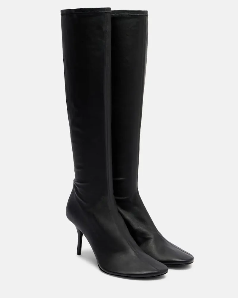 Acne Studios Stiefel 75 aus Leder Schwarz