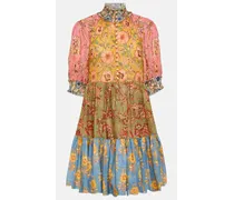 Bedrucktes Minikleid Junie aus Baumwolle