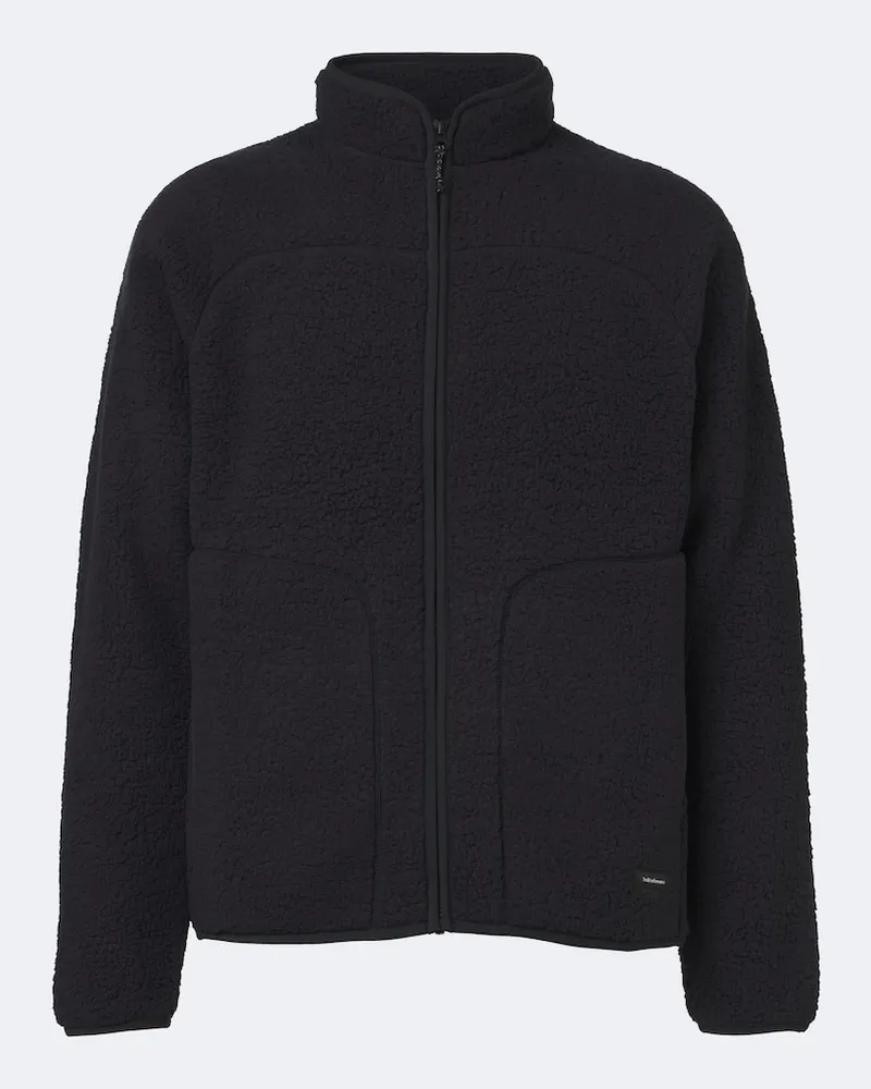 Peak Performance Jacke Wildrush aus Teddyfleece Schwarz