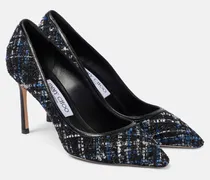 Pumps Romy 85 aus Tweed