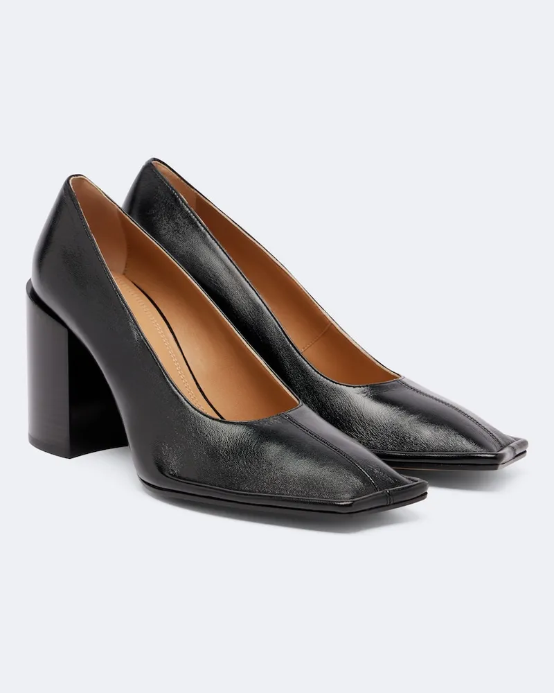 Maison Margiela Pumps aus Leder Schwarz