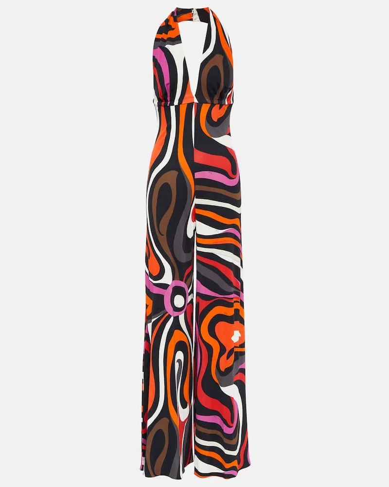 Emilio Pucci Jumpsuit Marmo Multicolor