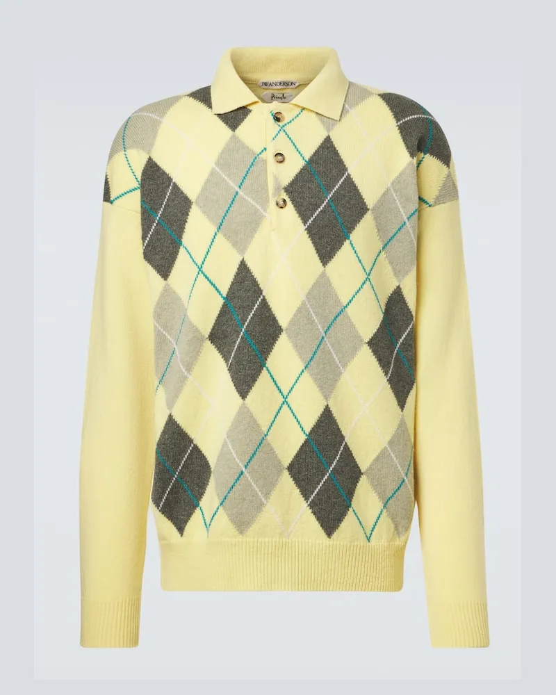 J.W.Anderson Polopullover aus Wolle Gelb