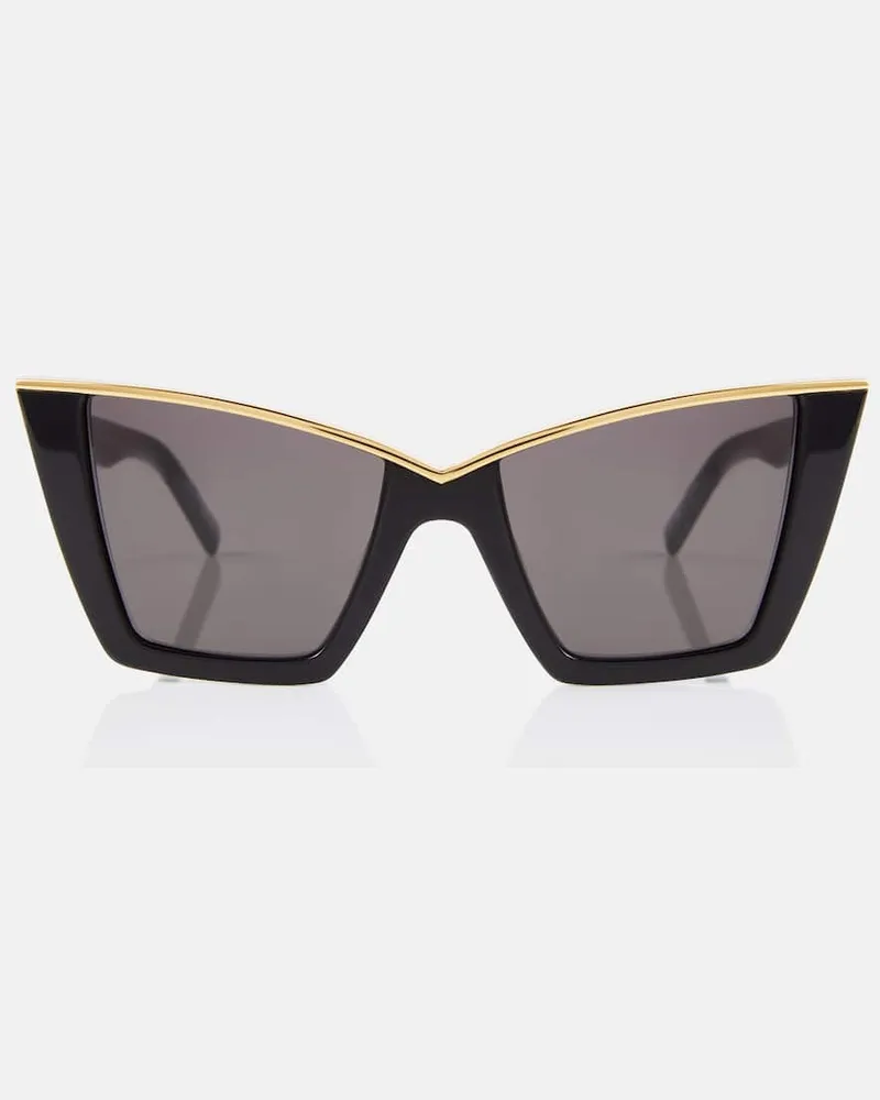 Saint Laurent Cat-Eye-Sonnenbrille SL 570 Schwarz