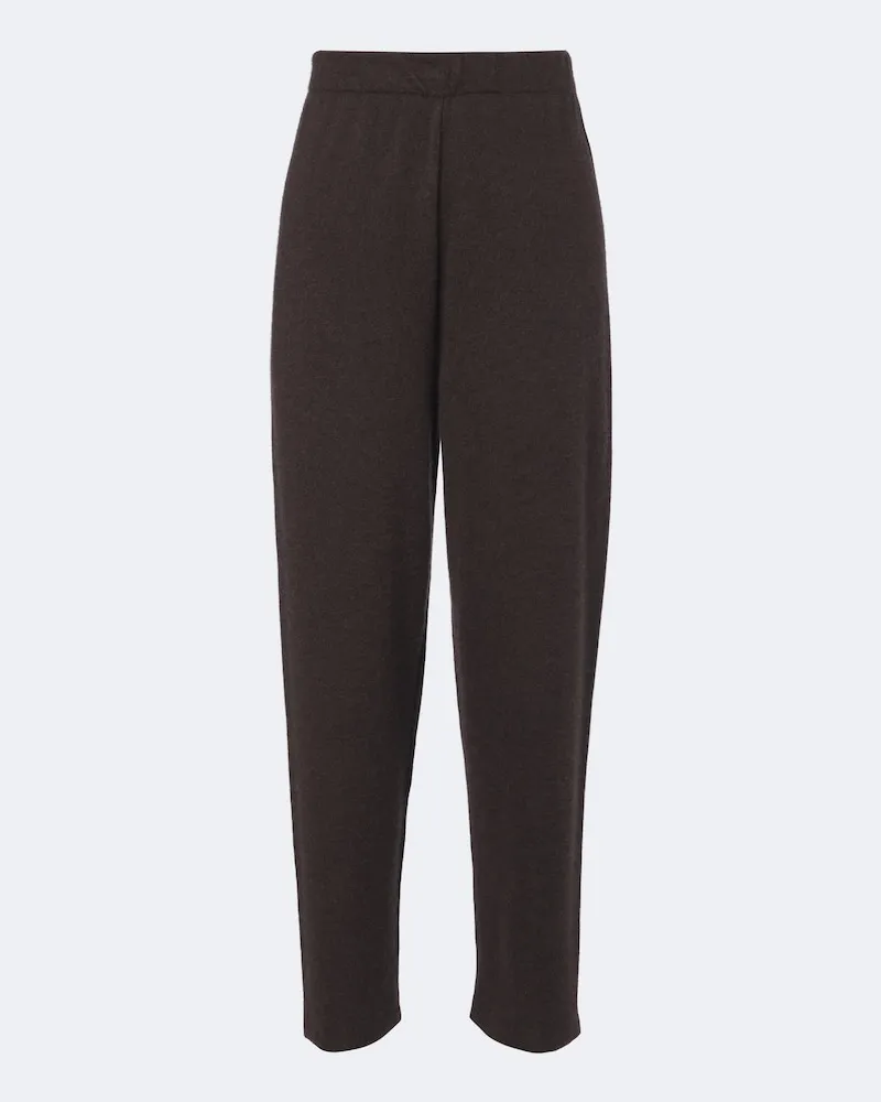 The Row Hose Parvi aus Cashmere Braun