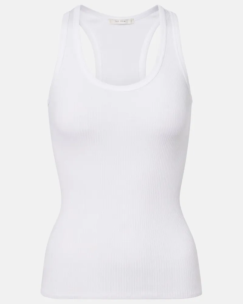 The Row Tanktop Cendrea aus Baumwolle Weiß