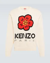 Kenzo Pullover Boke Flower Weiss