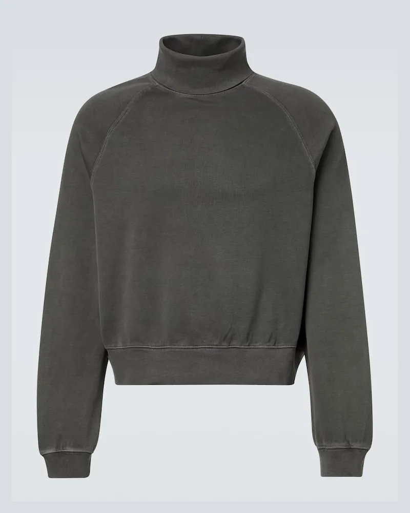 Our Legacy Rollkragenpullover Scholar aus Baumwoll-Jersey Grau