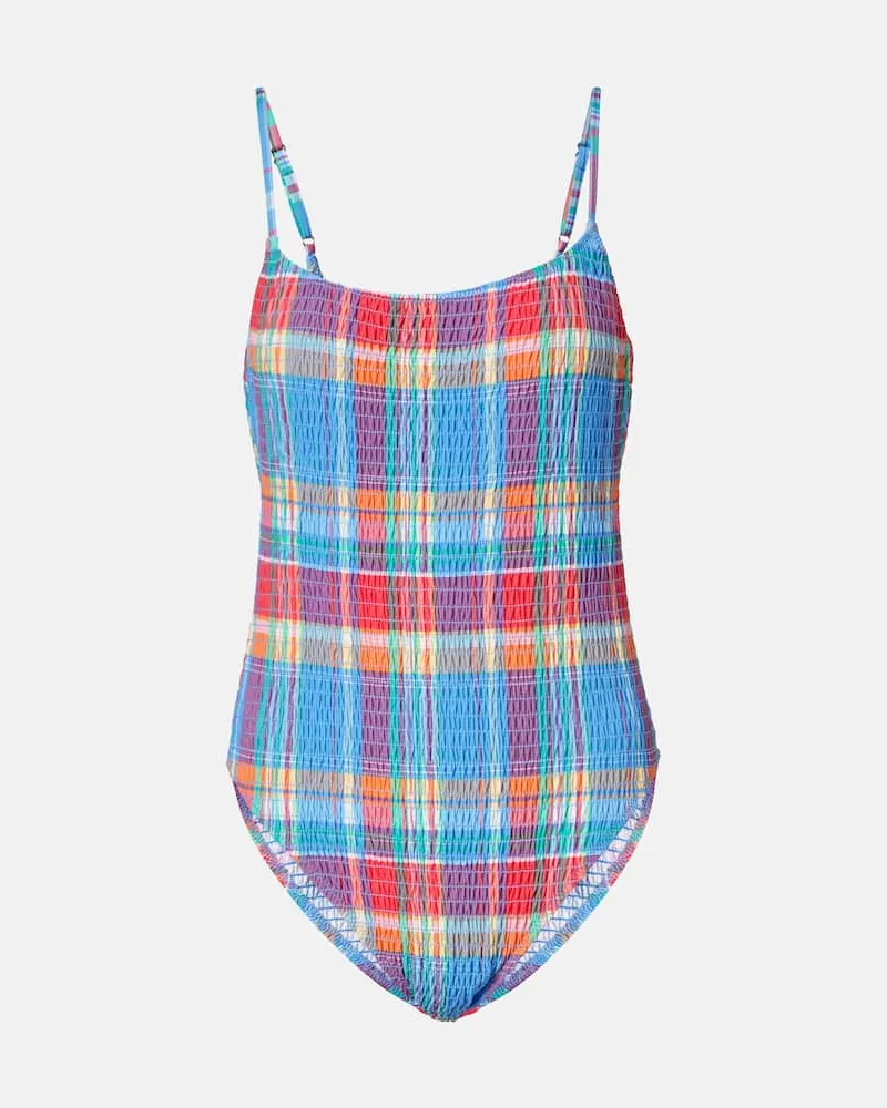 Ralph Lauren Badeanzug Smocked Kennedy Multicolor