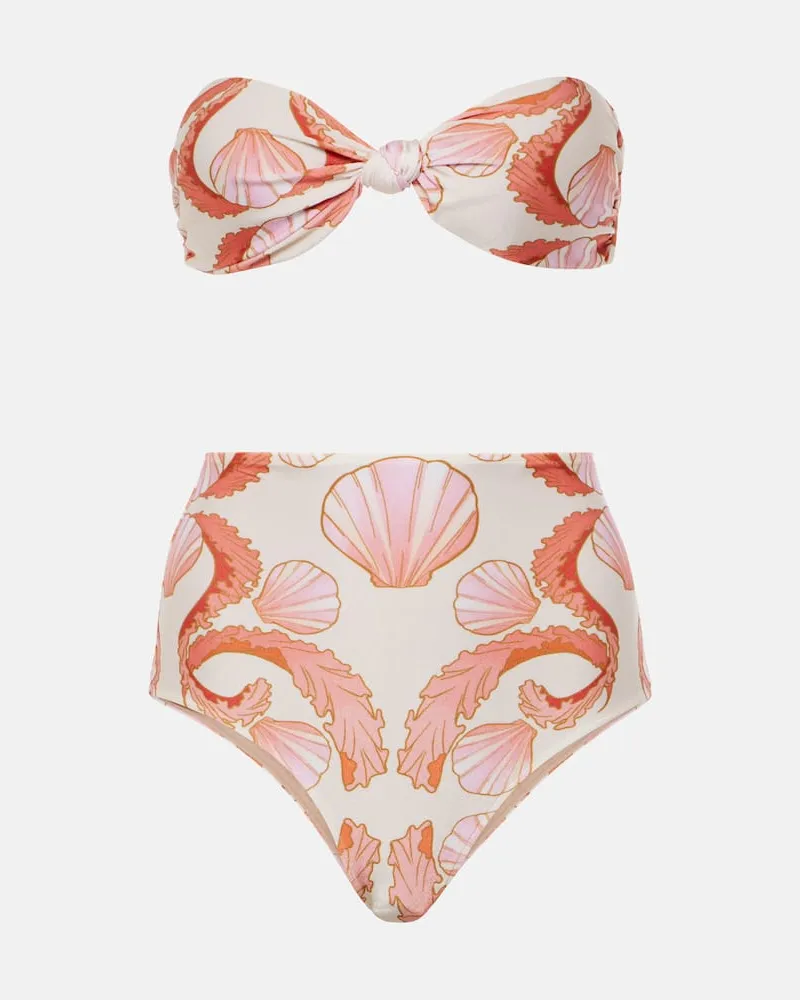 Adriana Degreas Bikini Seashell Weiß