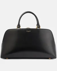 Saint Laurent Tote Sac de Jour Duffel Small aus Leder Schwarz