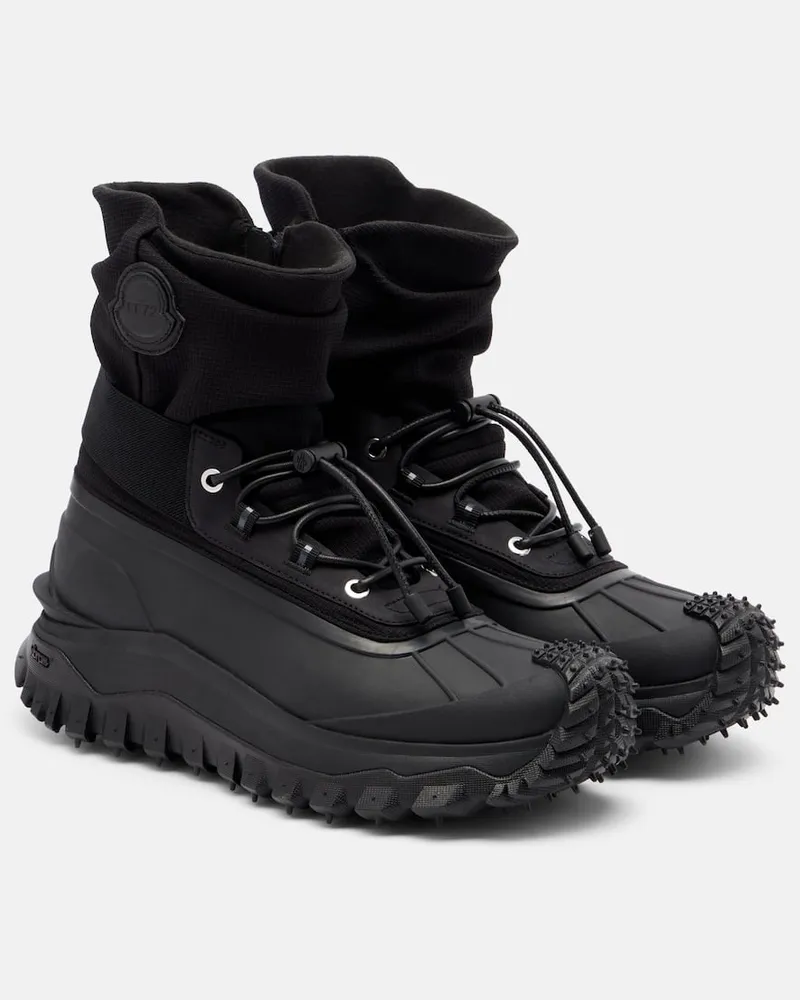 Moncler Schnürstiefel Trailgrip Schwarz