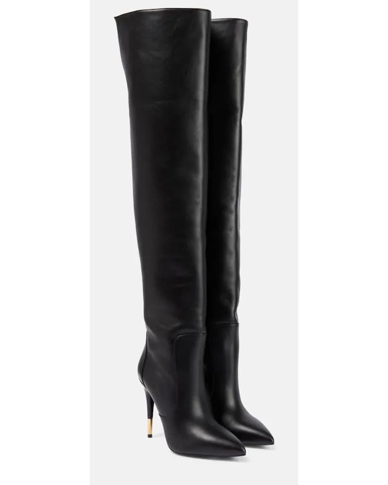 Tom Ford orders Overknee Stiefel 38 Fell, neuwertig