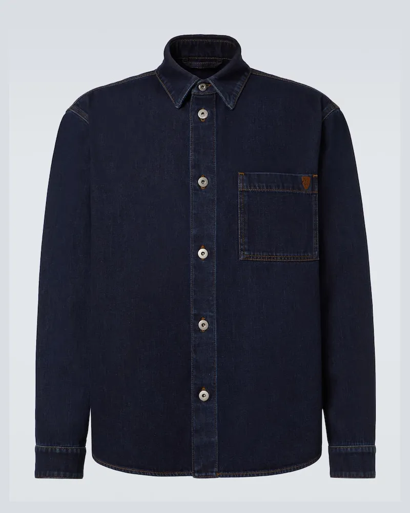 Burberry Jeanshemd Blau