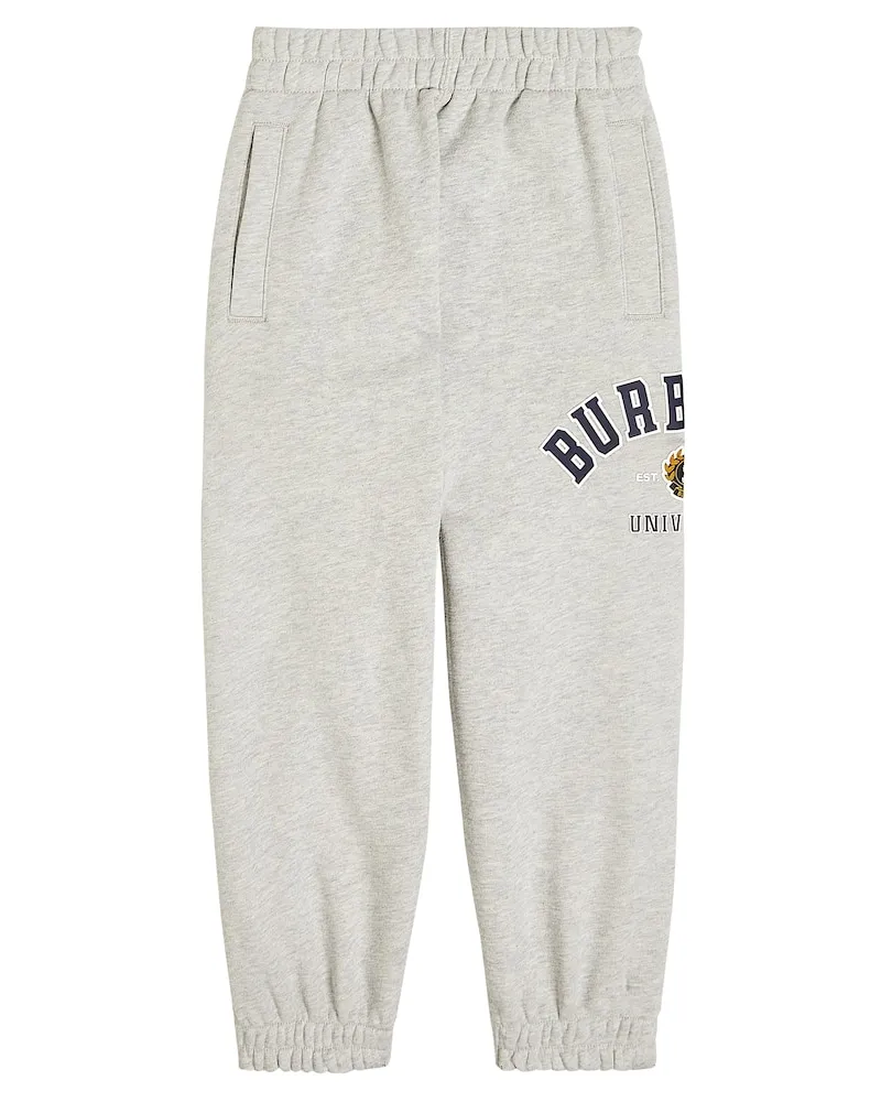 Burberry Jogginghose aus Baumwolle Grau