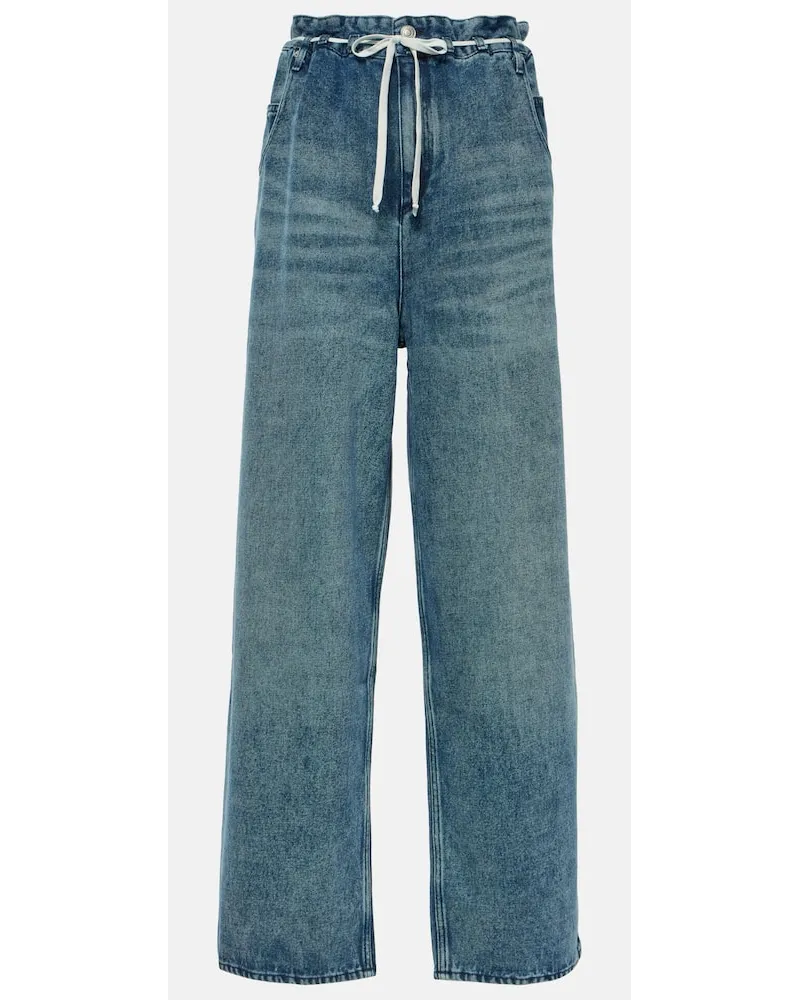 Isabel Marant Wide-Leg Jeans Jordy Blau