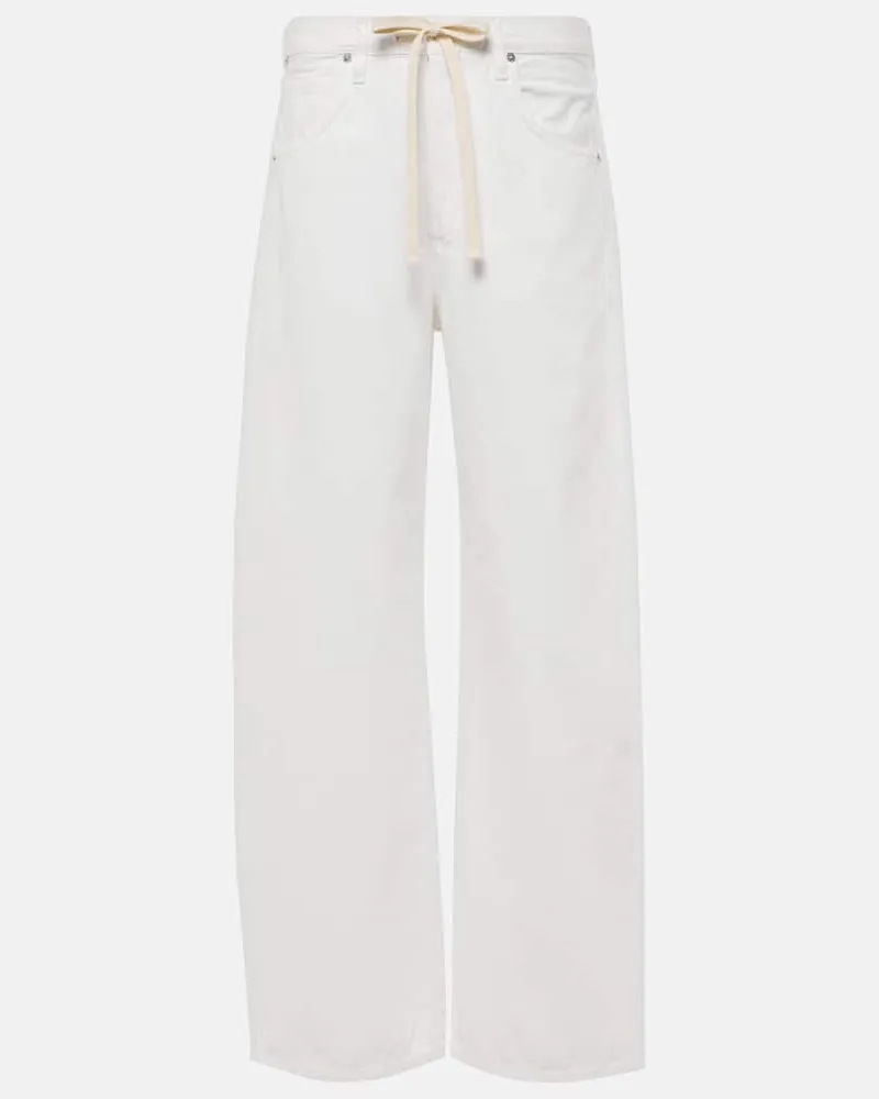 Citizens of humanity Wide-Leg Jeans Brynn Weiß