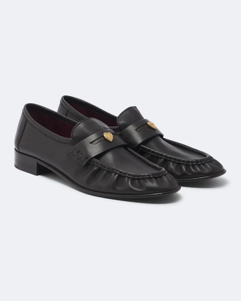Chloé Chloé Loafers Letti aus Leder Braun